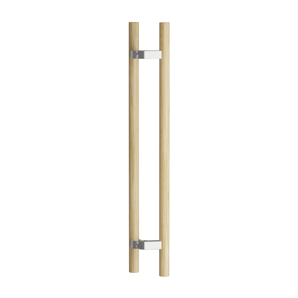 C3506 Round Section H-Pull Timber Handle Set
